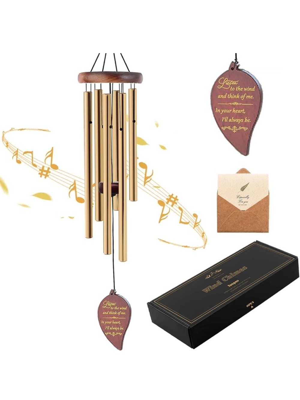 New in Box Memorial Wind Chimes